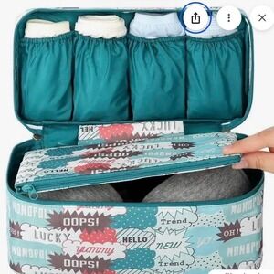 New Undergarment Travel Bag Flower Print